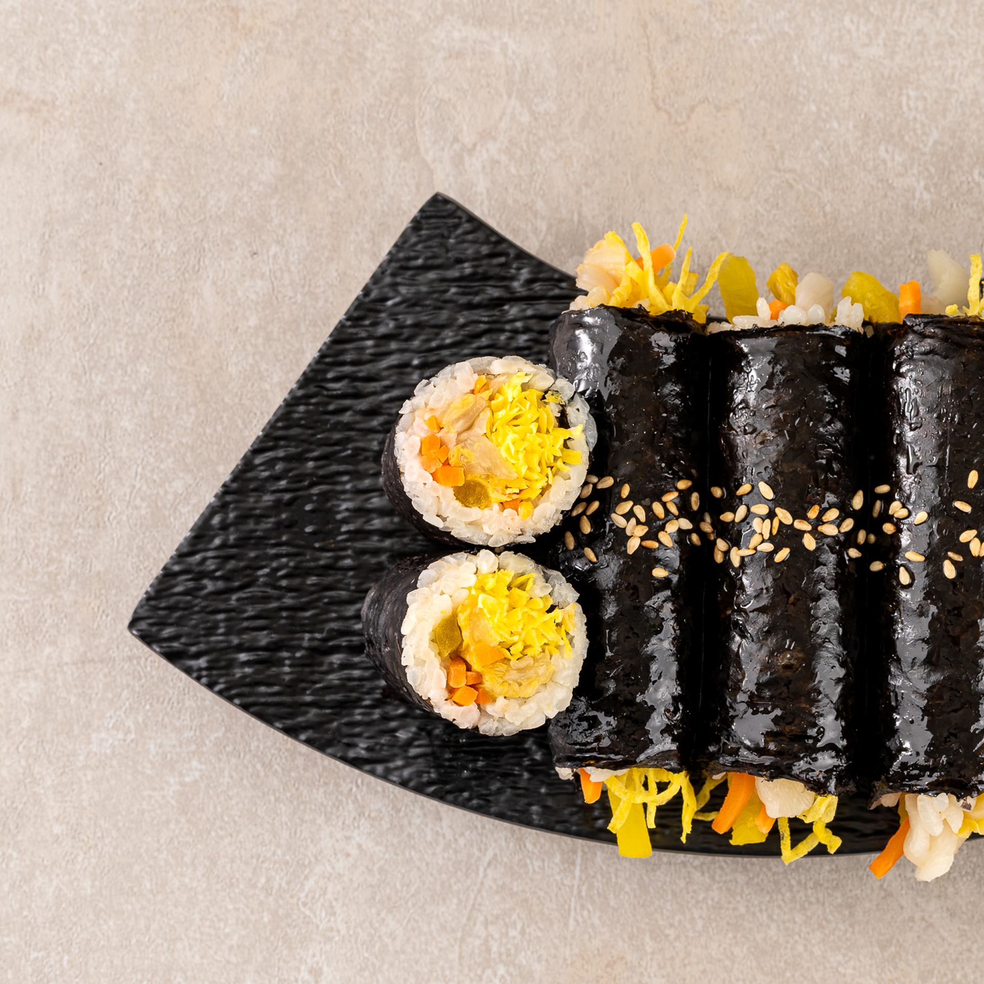 묵은지꼬마김밥