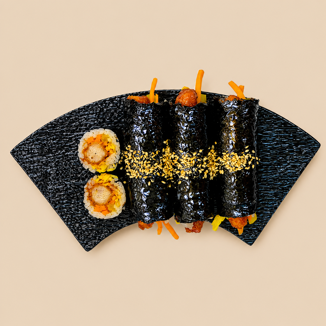 매운돈까스꼬마김밥
