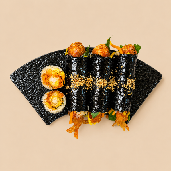 매운통새우꼬마김밥