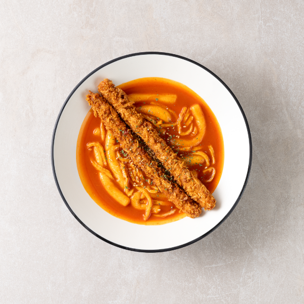 두줄돈까스 떡볶이